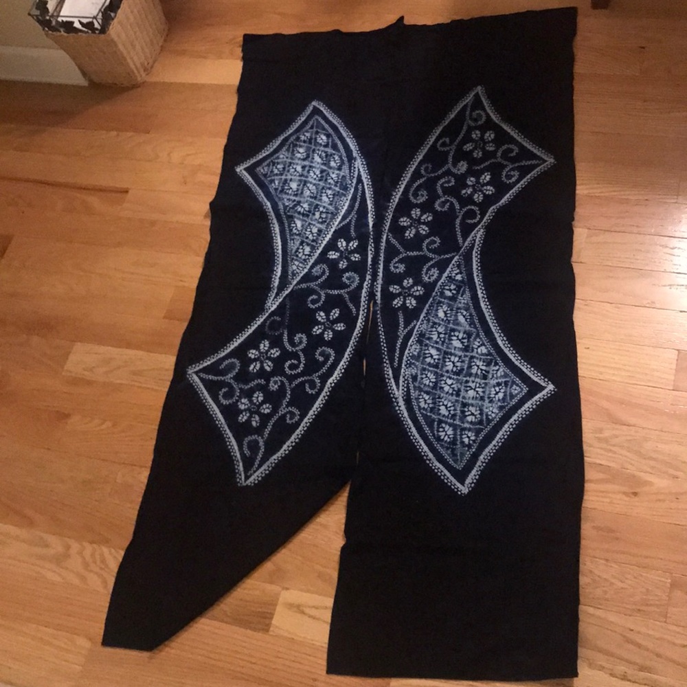 One panel curtain